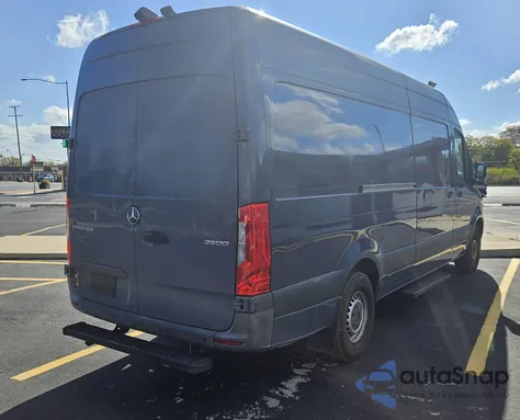 2019 Mercedes-Benz Sprinter 2500 High Roof V6 from USA, damaged, VIN WD4PF1CDXKP119868